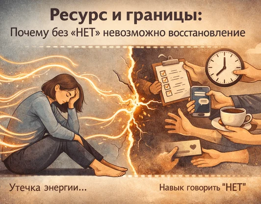 Ресурс и границы: почему без «нет» невозможно восстановление и отдых