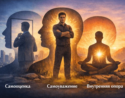 Самооценка, самоуважение и внутренняя опора: в чём разница и от чего зависит уверенность в себе